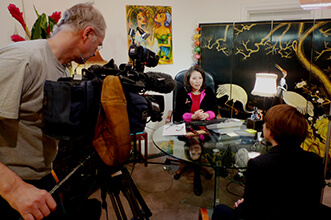 Carrie Waley was Interviewed for ITN London News