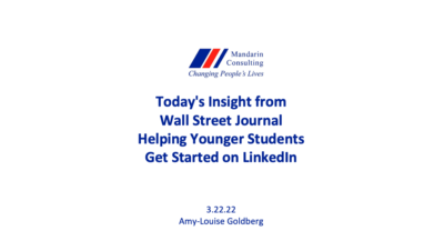3.22.22 Helping Younger Students Get Started on LinkedIn